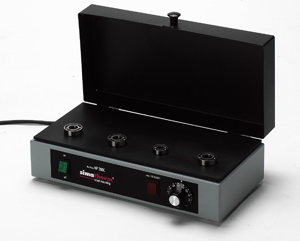 گرمکن القایی صفحه ای برقی با ترموستات کنترل دما جهت بلبرینگ های صنعتی مدل HPS - HPL ساخت سیماتک انگلستان